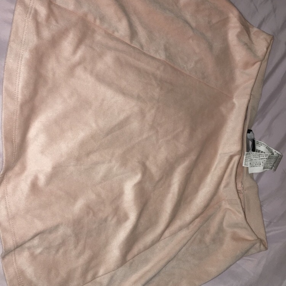 Suede Flare Skirt - Picture 2 of 2
